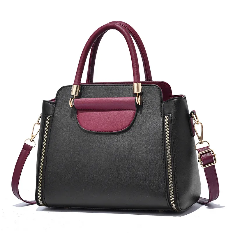 Hot Sales Custom Logo Women Hand Bags Pu Leather Crossbody Shoulder Bag Customized Logo Tote Handbags For Women