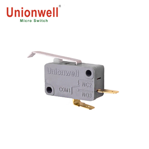 2 pins spdt Micro chuyển đổi 28mm 52mm ARC đòn bẩy cảm ứng chuyển đổi Unionwell Micro giới hạn thiết bị chuyển mạch 16A 250V 125V không + NC + Com - Product Image 5