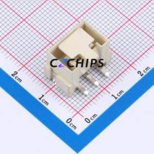 WAFER-VH3.96-3PLT-W1-P Wire-to-Board Pin Header SMD,P=3.96mm Connector 1x3P 3.96mm Vertical Mount 3P - Product Image 1