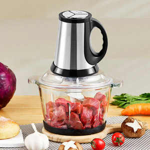 Hachoirs à viande ménagers Trancheuses Petit mélangeur bon marché <span class=keywords><strong>Hachoir</strong></span> à viande électrique robuste pour la maison <span class=keywords><strong>Hachoir</strong></span> à viande 2L 3L - Product Image 2