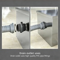Filter Pengumpul Lemak Dapur Komersial Ramah Lingkungan Pemisah Minyak-Air Baja Tahan Karat Perlengkapan Hotel Restoran