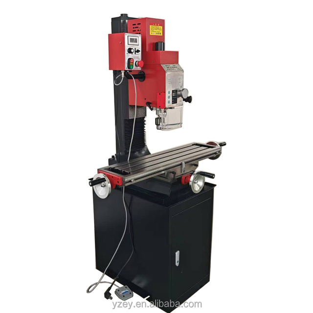 Continuously Variable Speed Mechanical Metal Table Drilling and Milling Machine Mini Milling Machine for Metal