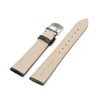 Bracelet de montre en cuir d'alligator véritable, style personnalisé, largeur réglable multi-tailles, boucle ardillon en acier inoxydable, design tendance