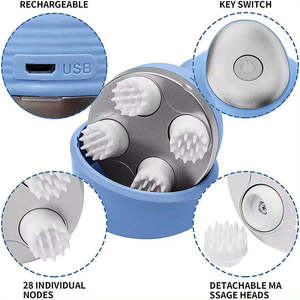 Wholesale Head <b>Massager</b> Tools Vibrating Handheld Scalp Animal Dog Tool - Product Image 6