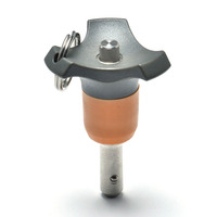 Acier inoxydable 304, 6 mm, 8 mm, 10 mm, goupille à ressort à trois fleurs à dégagement rapide, zinguée, pour toile de voilier et capote Bimini