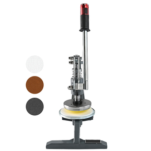 Machine de découpe manuelle à presse pour cuir, tissu, papier, caoutchouc, plastique, acier, avec tête de coupe et levier d'économie d'effort - Product Image 3
