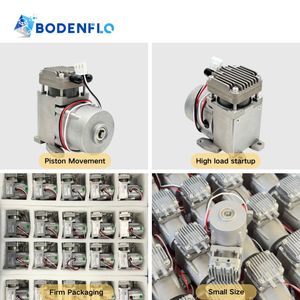 Bodenflo BD-08VB-S זרימה גבוהה 24v מנוע קטן מדחס אוויר & משאבת ואקום נהג pwm pwm נהג pwm להתאמה אישית - Product Image 5