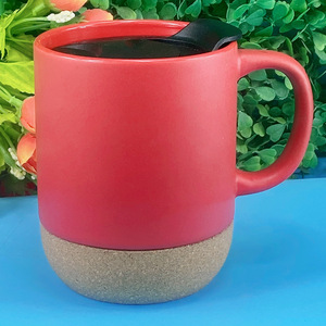 Tazza in Ceramica Bone China con Logo Personalizzato e Design Colorato, Base in Sughero, Finitura Opaca, Adatta a Microonde e Lavastoviglie, Ideale per Regali - Product Image 4