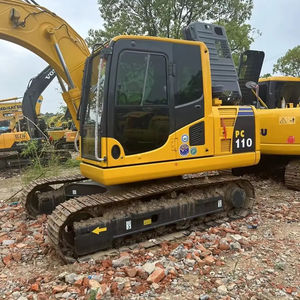 Excavadora Hidráulica de Cadenas Komatsu 110 Japonesa de Segunda Mano con Motor Cummins, Caja de Cambios PLC, Peso Operativo de 11 Toneladas, en Venta - Product Image 1