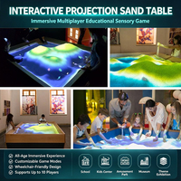 Table de sable interactive de projection pour enfants, Table de sable Magique AR/VR pour parc à thème