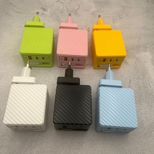 Điện Thoại Di Động Tường Bộ Sạc Nhanh Chóng Sạc Đầu Du Lịch Adapter Với Được Xây Dựng Trong Cáp Mở Rộng Sạc Nhanh - Product Image 3