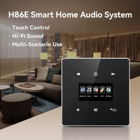 Système audio pour chambre d'hôtel 86E BT avec musique d'accueil personnalisée et fonction de mémoire de mise hors tension pour les chambres d'hôtel