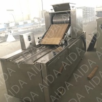 Ligne de production de biscuits aux noix de type rouleau pour boulangerie, machine à fabriquer des biscuits pour les petites entreprises