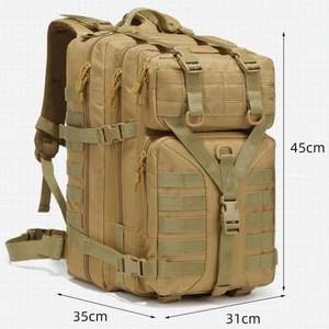 Large Outdoor <b>Waterproof</b> 900D Gym Trekking Tactical Backpack Molle <b>Rucksack</b> for Hiking - Product Image 5