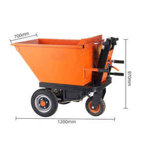 รถเข็นไฟฟ้าสามล้อบรรทุกหนัก 800 กก. สำหรับงานก่อสร้าง - Product Image 4