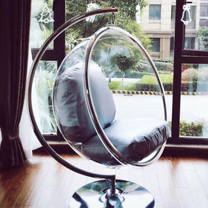 Round Swivel Clear Acrylic Nordic Hanging <strong>Chair</strong> Swing Balcony Leisure Sofa Acrylic Bubble <strong>Chair</strong> With Stan Lounge <strong>Chair</strong> - Product Image 3