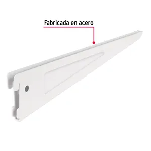 Master con unità 100 staffa piatta bianca per doppia cerniera, 32cm, FIERO - Product Image 2