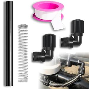 Pentair <b>Pool</b> Chlorinator <b>Accessories</b> R172272 R172091 90 Degree Fittings Flexible Hose Swimming <b>Pool</b> Parts - Product Image 1