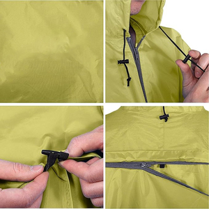 Poncho <span class=keywords><strong>Impermeable</strong></span> Ligero de PU, Ropa <span class=keywords><strong>Impermeable</strong></span> y Cortavientos, Ecológico para Uso en Exteriores, Gran Venta - Product Image 4