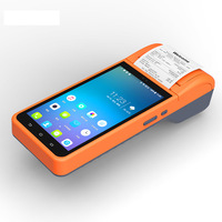 Système de point de vente portable WEDLEYTEC Android 8.1.0 8 Go de ROM 1 Go de RAM Processeur Mt6580 Modèle Z6000 Écran tactile HD IPS 5,5 pouces Wi-Fi 6 Bluetooth 5.2