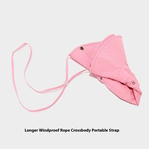 Sombrero de Sol para Verano, Estilo Occidental, de Secado Rápido, Resistente al Viento, con Borde Ancho, Tipo Pescador, Plegable con Cuerda - Product Image 2