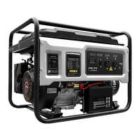 Générateur d'essence 5kW 6kW 7kW 8kW 10kW pour usage domestique/220V AVR 380V 10kVA électrique 4 temps démarrage électrique générateur d'essence
