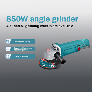 Meuleuse d'angle sans fil de qualité industrielle 100 mm pour la découpe de métaux et le polissage du béton - Product Image 3
