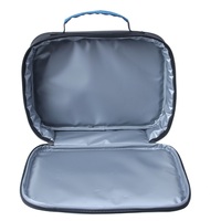 Bolsas Térmicas para Almuerzo de Poliéster 600D Marca JLD al por Mayor, Contenedor Aislado con Cierre de Cremallera para Hombres y Mujeres, con Red Lateral