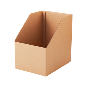 Trắng kraft giấy xách tay thư mục sóng Bìa xốp lót hiển thị khay - Product Image 1