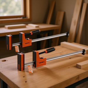 Abrazadera en F Paralela Vevor de 30 Pulgadas, Abrazadera de Barra Ajustable de Acero para Trabajar la Madera, Capacidad de Carga de 1500 Libras - Product Image 2