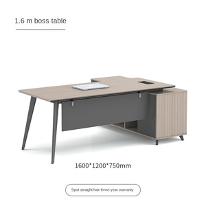 现代木质办公桌和经理桌接待桌椅组合高端时尚 - Product Image 6