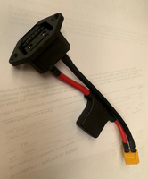 Câble de chargeur personnalisé pour vélo électrique 15A 30A IEC C14 T Type 3Pin prise d'entrée mâle citycoco pièces de scooter