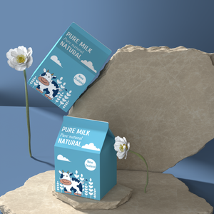 Bán buôn dễ thương phim hoạt hình thiết kế sữa Cookie hộp cao cấp thực phẩm bánh quy Kẹo hộp giấy nóng bán sữa hương vị Snack hộp giấy - Product Image 5