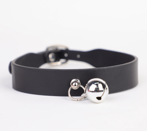 HENGHAO Collier en cuir noir sexy, laisse de bondage, menottes, jouet sexuel pour adultes, coquin, petit maître et esclave, <span class=keywords><strong>BDSM</strong></span>, 100% étanche, 200g - Product Image 2