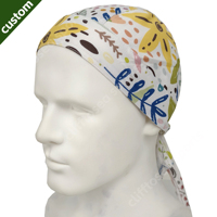 Durag Pirate Cap de Declan Rice pour Hommes – Maille Respirante pour Randonnée, Trekking, Aventure en Plein Air – Emballage Personnalisé pour Durags