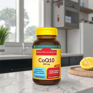 Koenzim <span class=keywords><strong>Q10</strong></span> minyak ikan Softgel kapsul Premium suplemen nutrisi untuk dewasa - Product Image 4