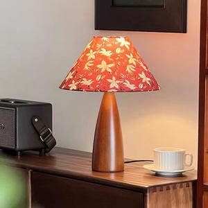 Lampe de table florale vintage, style rétro romantique, style campagnard français, lumière d'ambiance populaire sur Instagram, pour petites chambres, alimentation secteur - Product Image 2