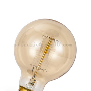 Ampoules G80 vintage <span class=keywords><strong>Edison</strong></span> à cage d'écureuil, à filament, dimmables, fournisseur chinois, lampe <span class=keywords><strong>Thomas</strong></span> <span class=keywords><strong>Edison</strong></span> - Product Image 6