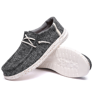 Chaussures d'été en toile pour hommes Chaussures de conduite respirantes et décontractées Chaussures plates pour hommes Mocassins confortables Ultralégers Lazy Boat Shoes Plus Size 40-<span class=keywords><strong>48</strong></span> - Product Image 3