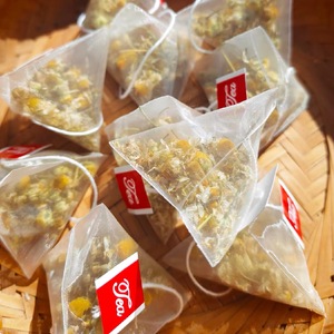 Fleurs de camomille de qualité supérieure, goût floral léger et onctueux, 100 sachets de thé à la camomille - Product Image 3