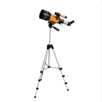 Telescopio Astronómico de 300 mm para Niños Principiantes, Alta Definición, Aumento de 150x con Buscador