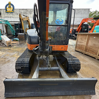Miniexcavadora Usada Hitachi Zx50U, Original de Japón, 5 Toneladas, 90% Nueva, Pocas Horas, Diésel, Hidráulica, Certificación CE, en Venta