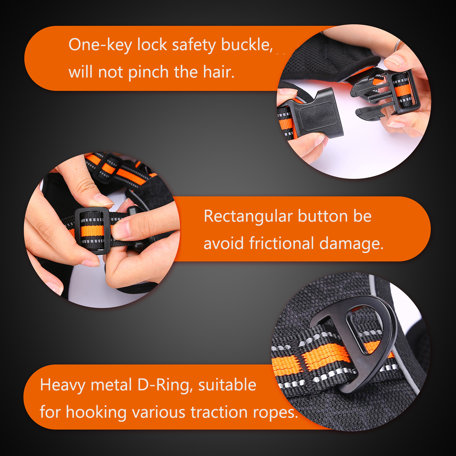 Pet Puppy Chest Harness Reflective Small Adjustable Dog Lead Safety Strap