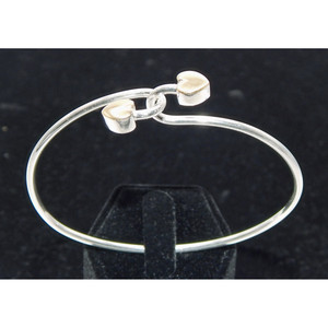 Bracciale Tiffany & Co. 925 in argento Sterling e oro 18K con cuori - Product Image 2