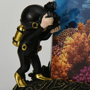 Ocean Design Resin Cute Diver <strong>Funia</strong> <strong>Photo</strong> <strong>Frame</strong> for Family Decoration - Product Image 5