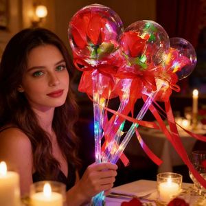 Bola de Rosa Luminosa, Juguete Infantil con Luz, Varita de Hada, Éxito de Ventas Transfronterizo, Regalo de San Valentín, Bola de Rosa Redonda - Product Image 6