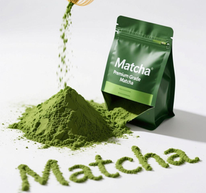 Té Matcha Orgánico al por Mayor, Polvo de Matcha Culinario, Marca Privada, Grado A-6A, 1kg a Granel, Bolsa de Té Adelgazante de 500g y Taza - Product Image 1