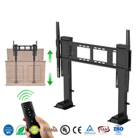 Großhandel Doppelsäulen-Elektrischer TV-Lift Höhenverstellbar 710-1610mm TV-Ständer für 52"-100" Bildschirme mit Fernbedienung