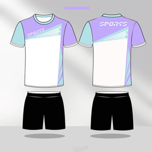 เสื้อแบดมินตัน/วอลเลย์บอลแบบซับลิเมชั่น น้ำหนักเบา แห้งเร็ว  พร้อมโลโก้สั่งทำพิเศษ  ผ้าโพลีเอสเตอร์  ชุดเสื้อและกางเกง - Product Image 6