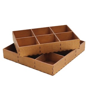 Office Organizer Storage <b>Box</b> 6 Or 9 Compartments Rectangle Desktop Drawer Organizer For Office Supplies - Product Image 5